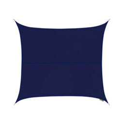 Kookaburra 3.6M Square Water Resistant Blue Garden Patio Sun Shade Sail Canopy 96.5% Uv Block With Free Rope - thumbnail 1