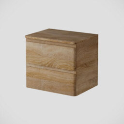 Aveli Bathroom Cloakroom Vanity Unit Wall Hung Countertop Wash Basin Wood 600mm - thumbnail 5