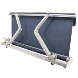 Sundaze 4 X 3M Manual Awning Garden Patio Canopy Sun Shade Shelter Retractable With Fittings And Crank Handle Blue - thumbnail 7