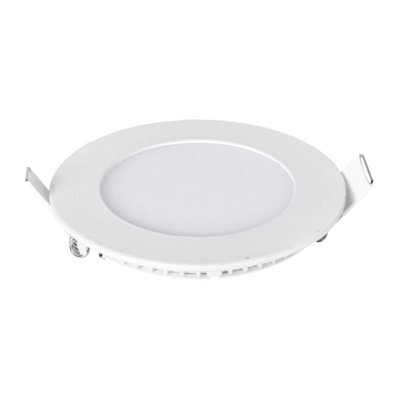 Ener-J 3W Recessed Round Led Mini Panel Downlight, 85mm Diameter, 70mm Hole Size, 4000K, 2 Years Warranty - image 1