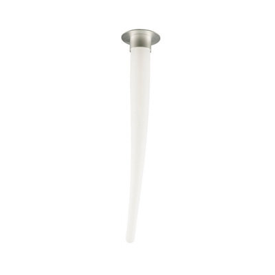 Luminosa Lighting Luminosa Estalacta Ceiling Lamp 1 Light Gu10 Indoor, Silver/opal White - image 1