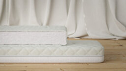 VICULII Subtle Aloe Vera Comfort Eco Fibre Cot Mattress - thumbnail 1
