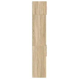 Walplus Slim Storage Cabinet Sonoma Oak 30X42.5X225 Cm Engineered Wood - thumbnail 7