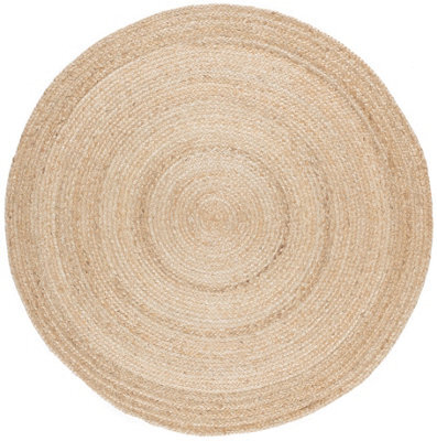 GoodHome Melua Natural Reversible Medium Rug, (L)80Cm X (W)80Cm - image 1
