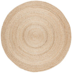GoodHome Melua Natural Reversible Medium Rug, (L)80Cm X (W)80Cm - thumbnail 1