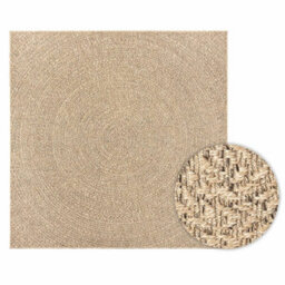 Walplus Rug Zizur 200X200 Cm Jute Look Indoor And Outdoor - thumbnail 2