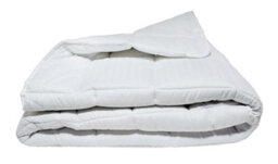 Indulgence Microfibre Double Bed 4.5 Tog Satin Stripe Duvet