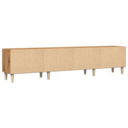 Berkfield Tv Cabinet Artisan Oak 180X31.5X40 Cm Engineered Wood - thumbnail 7