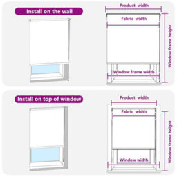 Vidaxl Roller Blind Blackout 100 X 175 Cm Beige - thumbnail 8