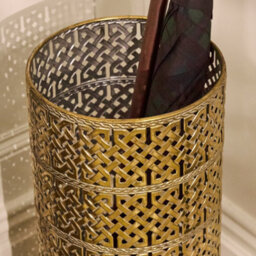Dibor Luxury Gold Lattice Metal Home Decor Umbrella Stand - thumbnail 2