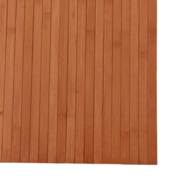 Berkfield Rug Rectangular Brown 80X400 Cm Bamboo - thumbnail 6