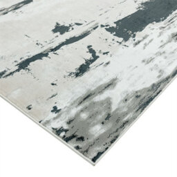 Grey Modern Easy To Clean Abstract Rug For Dining Room Bedroom And Living Room-160Cm X 230Cm - thumbnail 2