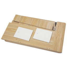Solid Wood Writing Desk With Storage Shelf - Spacious Home Office Workstation - thumbnail 5