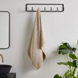Catherine Lansfield Quick Dry Cotton 50X85 Cm Hand Towel Natural