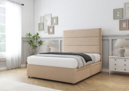 "Comfort Rosa Pebble Plush Divan Bed Base No Drawers - 26"" Strutted  3' Single" - thumbnail 4