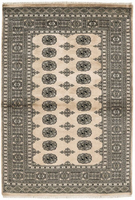 Bokhara Beige Bordered Traditional Rug By Asiatic-90Cm X 150Cm - image 1