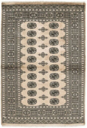 Bokhara Beige Bordered Traditional Rug By Asiatic-90Cm X 150Cm - thumbnail 1