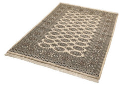 Bokhara Beige Bordered Traditional Rug By Asiatic-90Cm X 150Cm - thumbnail 3