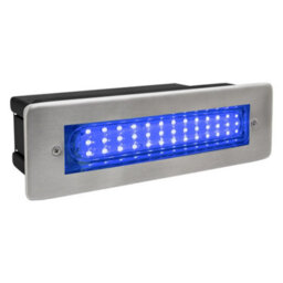 Long Life Lamps Company Led Brick Light Led Garden Wall Light Blue Colour Energy Saving Zlc10Blb