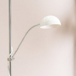Valuelights Orion White Metal Father And Son Reading Floor Lamp Mother And Child Adjustable Light - Led Bulbs Included - thumbnail 5