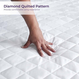 Ameha King  Size Mattress Protector 30Cm Deep Fitted Mattress Cover-Adjustable Resistant Quilted Bed Cover (150X200Cm) - thumbnail 7