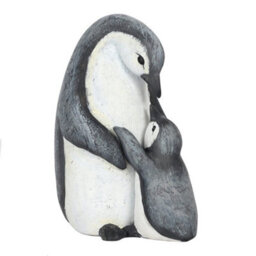 Penguin Mother And Baby Ornament With Mini Sentiment Card - thumbnail 3