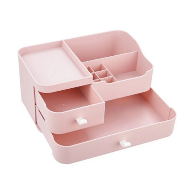 Makeup And Skincare Organizer Box With Drawers Cosmetic Storage Case For Vanity - image 1