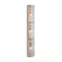 Luminosa Lighting Luminosa Maytoni Facet Classic 3 Light Wall Lamp Gold E14 - thumbnail 7
