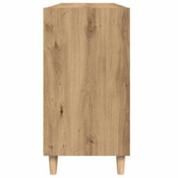 Berkfield Durable Sideboard Artisian Oak 103.5X35X70 Cm Engineered Wood - thumbnail 6