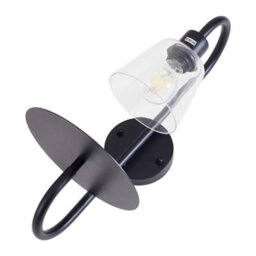 Darphe Bedside Wall Lamp With Glass Lampshade And Tray,multipurpose Wall Lamp - thumbnail 4