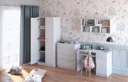 Arte Versatile White Wall Shelf H550mm W1100mm D270mm - Modern Design For Stylish Storage - thumbnail 4
