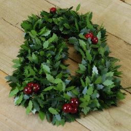 Samuel Alexander 2M Christmas Holly With Red Berries Tinsel Or Garland - thumbnail 6