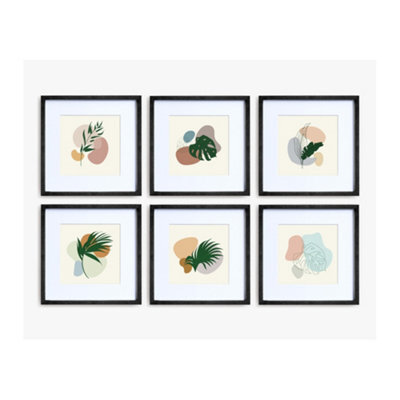 Nielsen 6 Piece Picture Frame Set For Gallery Wall - Black - image 1