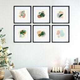 Nielsen 6 Piece Picture Frame Set For Gallery Wall - Black - thumbnail 2