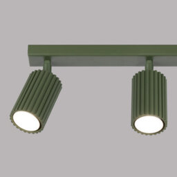 Sollux Lighting Karbon Aluminum Olive Green 3 Lights Minimalist Ceiling Light - thumbnail 6