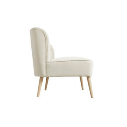 Wyld Haus Hettie Sand 2-Seater Sofa With Wooden Legs Modern Compact Design - thumbnail 3