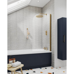 James Parker - Round Curved Over Bath Screen, Round Curved Over Bath Screen, A Stylish And Functional