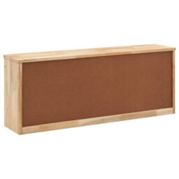 Walplus Shoe Storage Bench 94X20X38 Cm Solid Walnut Wood - thumbnail 4