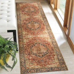 Ameha Living Room Rug Hallway Kitchen Area Runner Majestic Cashmere 60X220 Cm Indoor/outdoor Rugs - thumbnail 4