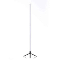 Corner Rgb Led Floor Lamp, Black Aluminium, Remote Control, Colour Changing, 140 Cm - thumbnail 9