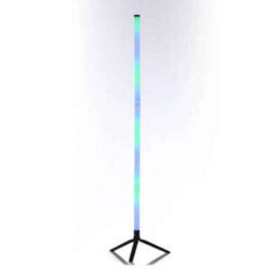 Corner Rgb Led Floor Lamp, Black Aluminium, Remote Control, Colour Changing, 140 Cm - thumbnail 8