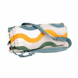 Summerhouse By Navigate Portofino 150 X 150Cm Large Picnic Blanket Wavy Stripe - thumbnail 1