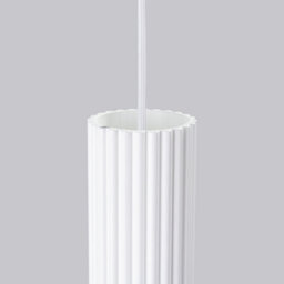 Sollux Lighting Karbon Aluminum White 3 Lights Minimalist Pendant Ceiling Light - thumbnail 6
