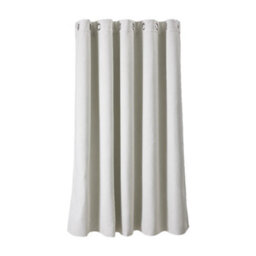Living And Home White 2-Piece Blackout Chenille Blinds, 168Cm X 137Cm - thumbnail 3