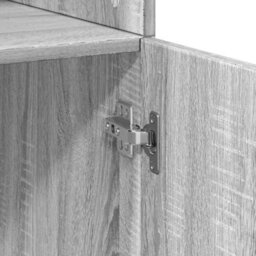 Berkfield Highboard Grey Sonoma 70X42.5X185 Cm Engineered Wood - thumbnail 7