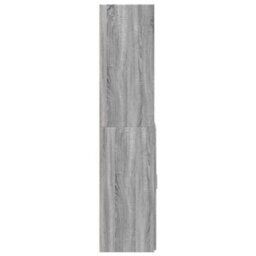 Berkfield Highboard Grey Sonoma 70X42.5X185 Cm Engineered Wood - thumbnail 5