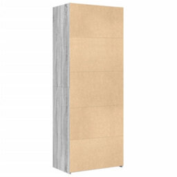 Berkfield Highboard Grey Sonoma 70X42.5X185 Cm Engineered Wood - thumbnail 6
