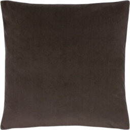 Paoletti Sunningdale Square Velvet Feather Filled Cushion - thumbnail 1
