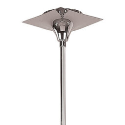 Luminosa Lighting Luminosa Holland Telescopic Linear Pendant Line 4 Light G9, Polished Chrome, Wenge - thumbnail 3