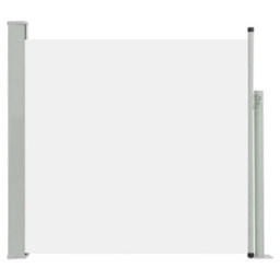 Berkfield Patio Retractable Side Awning 170X300 Cm Cream - thumbnail 2